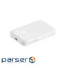 Батарея універсальна Baseus Airpow 6000mAh 20W Mag White (P10022807213-00)