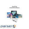 Адаптер Lightning to RJ45 Ethernet + USB 3.0 OTG + Lightning Promate (gigalink-i.white)