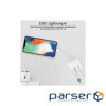 Адаптер Lightning to RJ45 Ethernet + USB 3.0 OTG + Lightning Promate (gigalink-i.white)