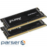Модуль пам'яті KINGSTON FURY Impact SO-DIMM DDR5 5600MHz 32GB Kit 2x16GB (KF556S40IBK2-32)