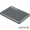 Портативний жорсткий диск TRANSCEND StoreJet 25C3 2TB USB3.0 Iron Gray (TS2TSJ25C3N)