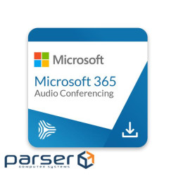 Офісний додаток Microsoft 365 Audio Conferencing 1 Year P1Y Annual Lice (CFQ7TTC0LHSL_0001_P1Y_A)
