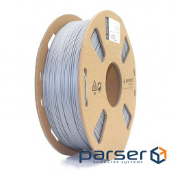 Філамент для 3D-принтера Gembird 3DP-PLA+1.75-01-GR , PLA+, 1.75 мм, сірий (3DP-PLA+1.75-02-GR) (3DP-PLA+1.75-02-GR)