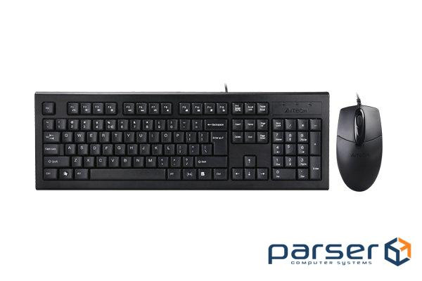 Комплект A4TECH KR-8572S (Black) USB