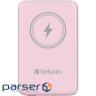 Повербанк із бездротовою зарядкою VERBATIM Charge 'n' Go 10000mAh Pink (32248)