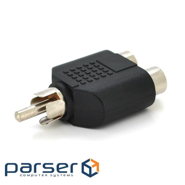 Спліттер VOLTRONIC RCA (тато)/2 RCA (мама) ),Q100 (YT-S-RCA(M)/2*(F))