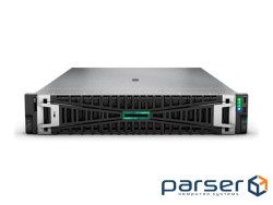 Сервер HPE DL380 Gen11 4510 2.4GHz/12-core/1P, 2x32GB, 8SFF, 4x1GbE, MR408i-o, 2x480GB (P83120-425)