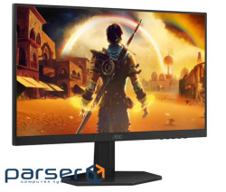 Монiтор TFT AOC 23.6" C24G42E VA Curved FHD 300nit 180Hz 2*HDMI DP MM Black/Red