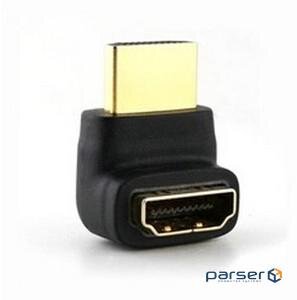 Перехідник моніторний  HDMI M/ F,90ё вверх, черный (62.05.4578-20)