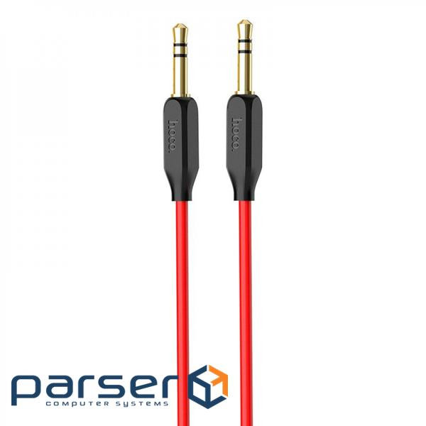Кабель AUX Hoco UPA11 (1m) black (20920)