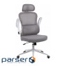 Офісне крісло GT Racer B-5880 White/Gray