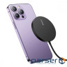 Бездротове ЗУ Baseus Simple Mini3 Magnetic Wireless Charger 15W purple (CCJJ040205)