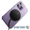 Бездротове ЗУ Baseus Simple Mini3 Magnetic Wireless Charger 15W purple (CCJJ040205)