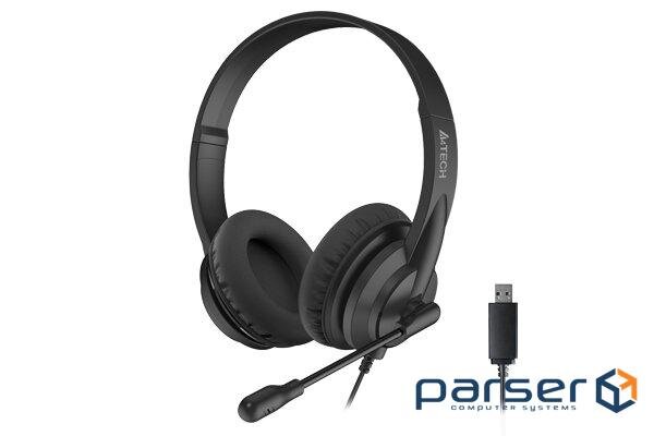 Навушники A4Tech HU-10 Black (HU-10 (Black))