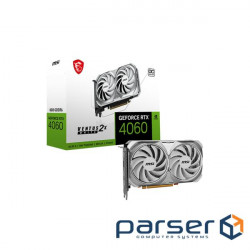 Video card MSI GeForce GT1030 2048Mb AERO ITX OC (GT 1030 AERO ITX 2G OC) PCI-Express x16 3.0, 2 ГБ, GDDR5, 64 Bit, Base - 1265 MHz, Boost - 1518 MHz, 1 x HDMI, 1 x DVI, 30 Вт MSI GeForce RTX 4060 Ventus 2X White 8G OC