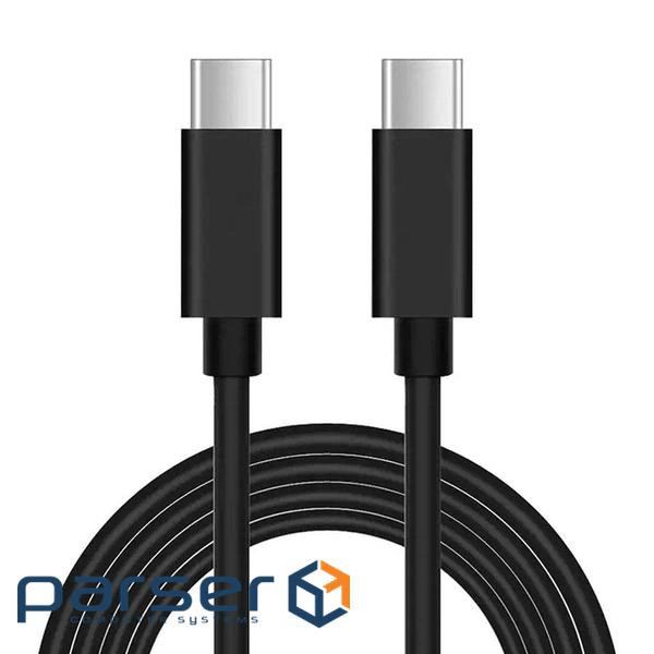 Кабель пристроїв USB Type-C M/M 1.0m,(USB3.2Gen2x2) 20Gbps 100W/5A Cu,чорний (84.00.7191-1) (84.00.7191-1)
