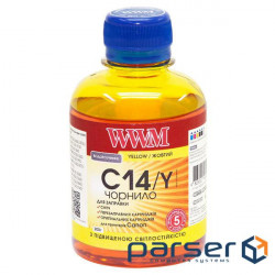 Ink WWM CANON CLI-451/CLI-471 200г Yellow (C14/Y)