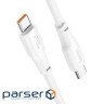 Дата кабель USB-C to USB-C 1.0m 240W TPE X93 white HOCO (6931474790736)