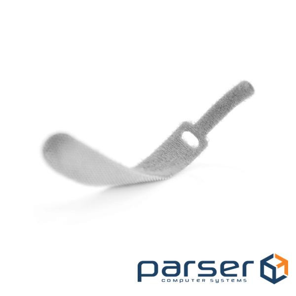 Стяжки на липучці 12*150мм, сірі, ціна за штуку (20700) (20700)