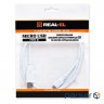 Date cable USB 2.0 AM to Micro 5P 1.0m Pro white REAL-EL (EL123500024)