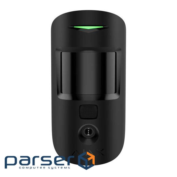 Бездротовий сповіщувач руху з функціями фо (Ajax MotionCam S (PhOD) Jeweller (8PD) black)