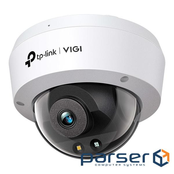 IP-Камера TP-LINK VIGI C240-2.8, PoE, 4Мп, 2,8 мм, H265+, IP66, Turret, кольорове ні (VIGI-C240-2.8) (VIGI-C240-2.8)