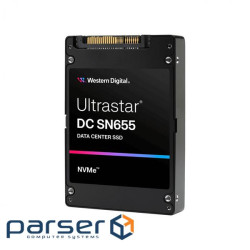 SSD накопичувач WD Ultrastar DC SN655 7.68 TB (0TS2462)