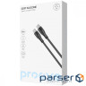 Кабель Proove Soft Silicone Type-C to Type-C 60W (2m) black (CCSO60002221)