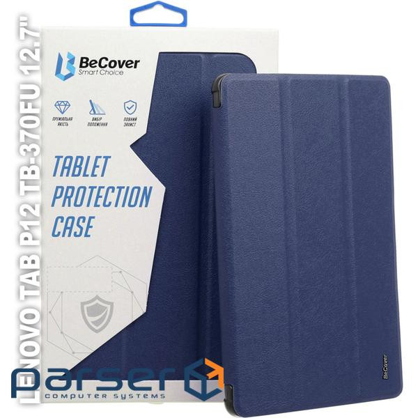 Case for tablet BeCover Smart Case Lenovo Tab P12 TB-370FU 12.7" Deep Blue (710057)