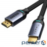 Multimedia cable HDMI to HDMI 2.0m V.2.1 8K 60Hz HDR10 HLG 48Gbps YUV 444 Choetech (XHH01-BK)