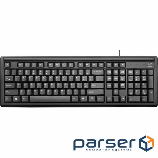 Клавіатура HP 100 USB Black (2UN30AA)