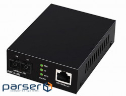 Медiаконвертер D-Link DMC-G10SC 1xGE, 1x1000BaseLX, SM 10км , SC