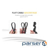 Кабель UGREEN ED015 Flat Cable HDMI v2.0 2м Black (70159) (UGR-70159)