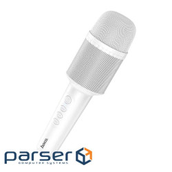 Мікрофон бездротовий HOCO DBK1, White, BOX (HOCO DBK1 / W)