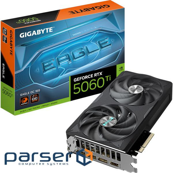 Відеокарта GIGABYTE GeForce RTX 5060 Ti Eagle OC 16G (GV-N506TEAGLE OC-16GD)