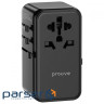 Універсальний адаптер Proove Trip 85W black (TATR85130001)