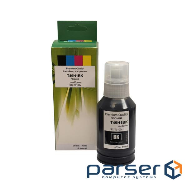 Чорнило Premium Quality Epson T49H1BK SC-T3100x/T3170x 140 ml Black pigm (70265151)