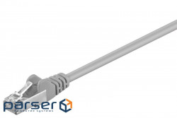 Патч-корд фольгований RJ45 FTP5e 25.0m,patch AWG26 D=5.5mm Gold Protect,сірий (75.09.5613-5) (75.09.5613-5)