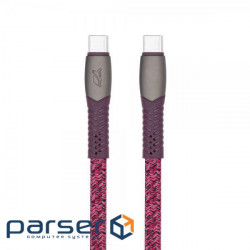 Data cable USB-C to USB-C 1.2m USB 2.0 3A 60W red RivaCase (PS6105 RD12)