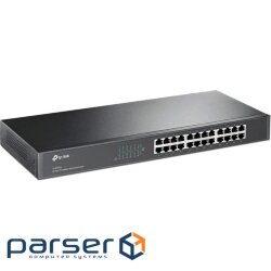 Network switch Cisco SG350X-48-K9-EU Тип - управляемый 3-го уровня, форм-фактор - в стойку, количество портов - 54, порты - SFP+, Gigabit Ethernet, комбинированный, возможность удаленного управления - управляемый, коммутационная способность - 176 Гбит/ с, размер таблицы МАС-адресов - 64000 Кб, корпус - Металический, 48x10/ 100/ 1000TX, 2хSFP+ TP-Link TL-SF1024