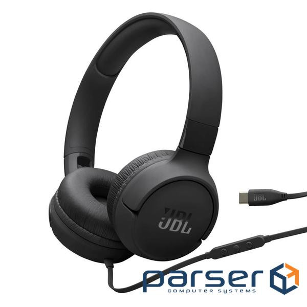 Навушники JBL Tune 520C USB-C Black (JBLT520CBLK)