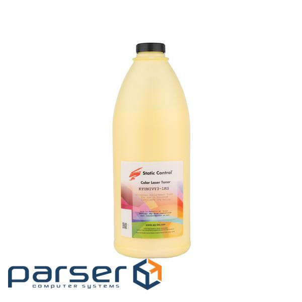 Тонер Kyocera Odyssey 3, 1кг yellow Static Control (KYUNIVY3-1KG)