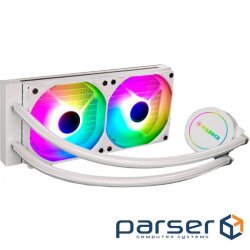 Water cooling system XILENCE Performance A+ LiQuRizer LQ240 White ARGB (XC974)