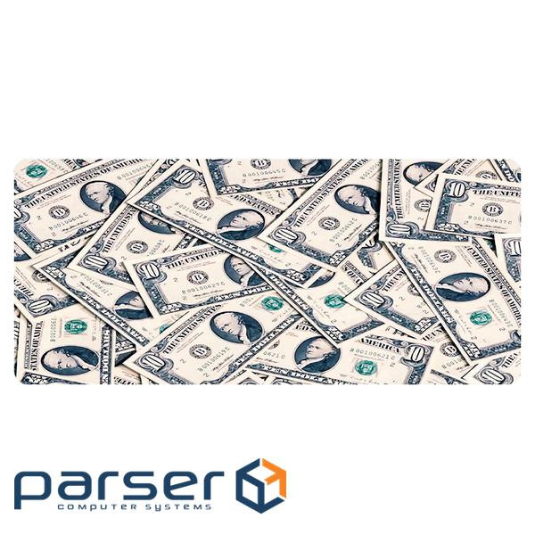 Килимок 300*800 тканинний Hamilton з боковою прошивкою, товщина 2 мм, колір Gray, Пакет (UD02) (UD02)