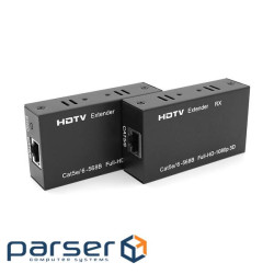 Одноканальний активний подовжувач HDMI сигналу кабелем UTP. Дальність переда (YT-SCPE HDM-60m1080Р) )