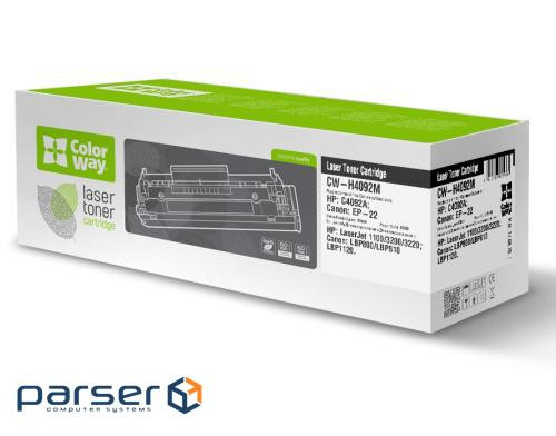 Картридж ColorWay для HP LJ 1100 (C4092A)/Canon EP-22 (CW-H4092N/CW-H4092M)