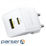 Wall Charger Baseus Palm Fast Charger Type-C+USB 20W (With Cable Type-C to Type-C (P10111608113-01)