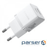 Wall Charger Baseus Palm Fast Charger Type-C+USB 20W (With Cable Type-C to Type-C (P10111608113-01)