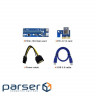 Райзер PCI-E x1 to 16x 60cm USB 3.0 Cable SATA to 6Pin Power v.006C Dynamode (RX-riser-006c 6 pin)