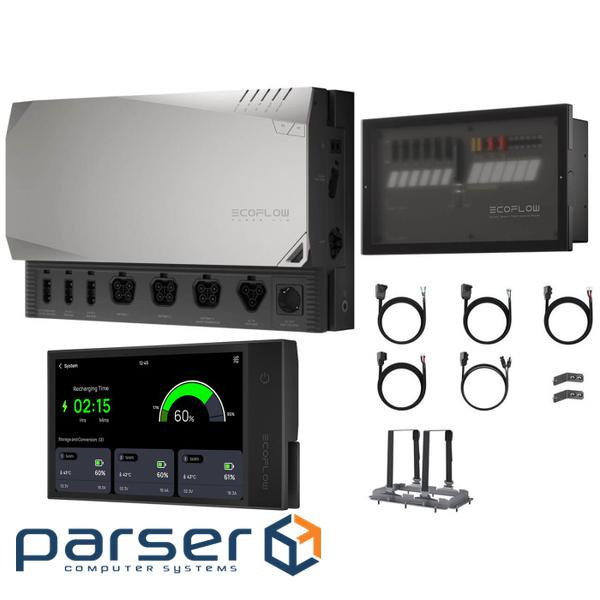 Комплект енергонезалежності Ecoflow Power Independence Kit (Без батарей та генера (ZMM100-Combo3-EU